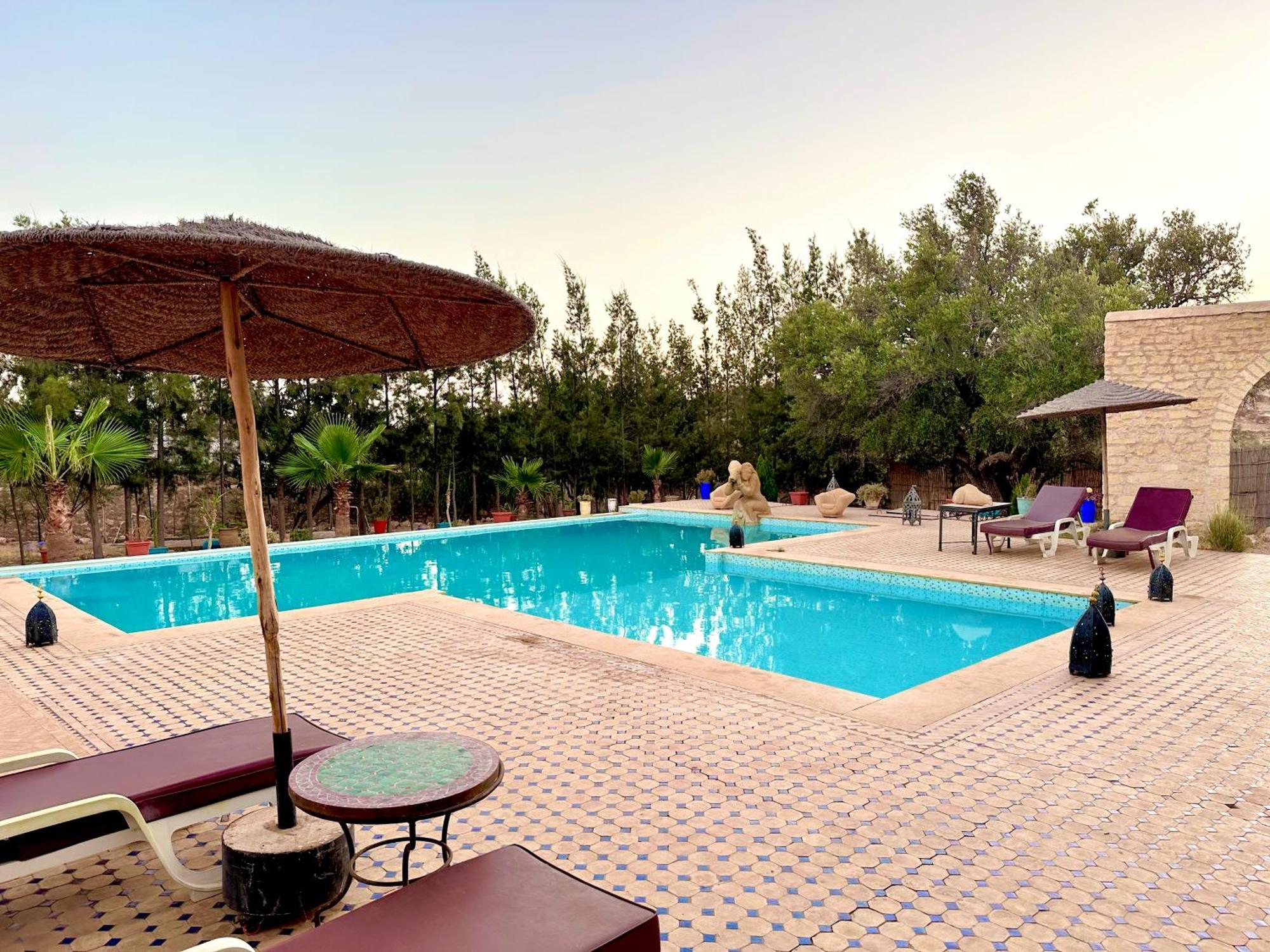 Quiet Oasis Luxury Stone Villa With Panoramic Views Near Essaouira Extérieur photo